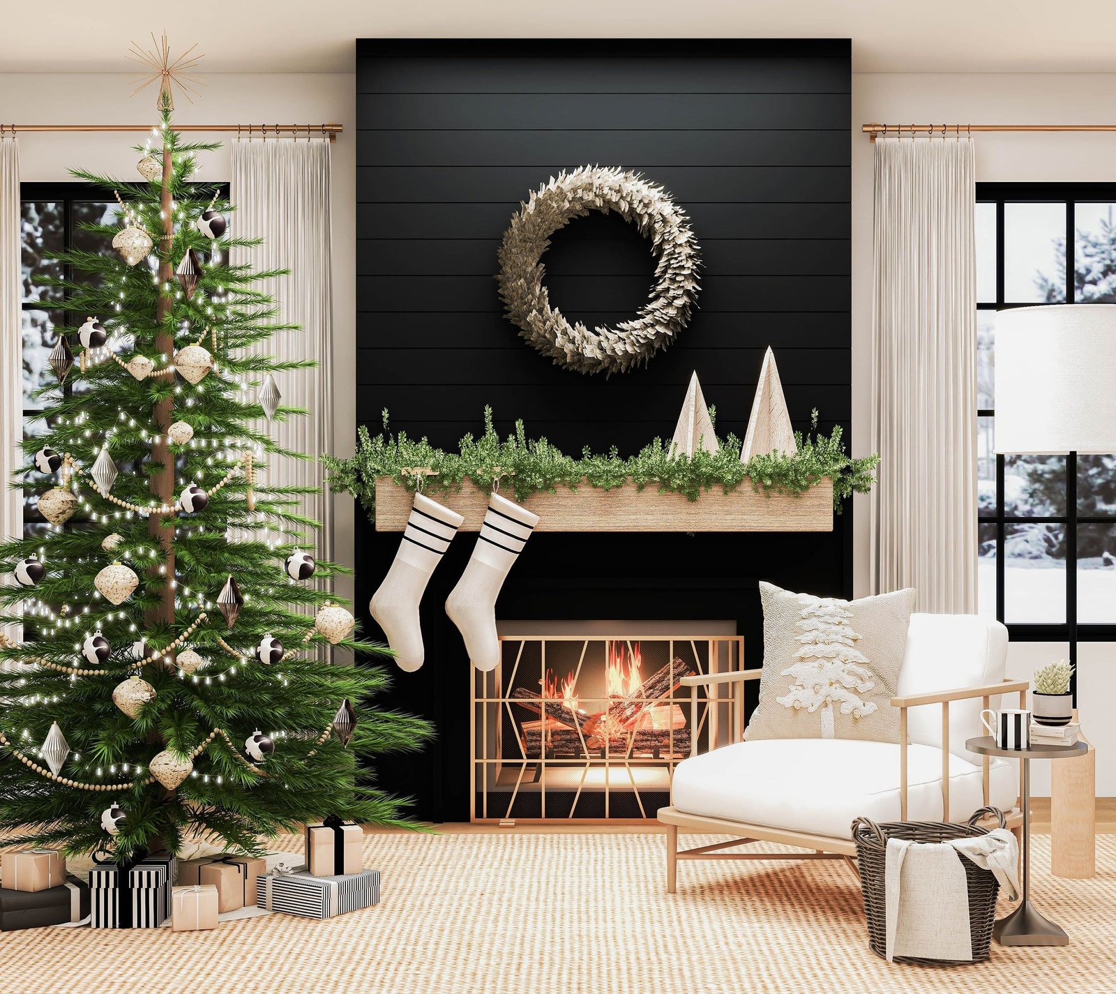 10 Stunning Modern Christmas Décor Ideas to Transform Your Home This Holiday Season