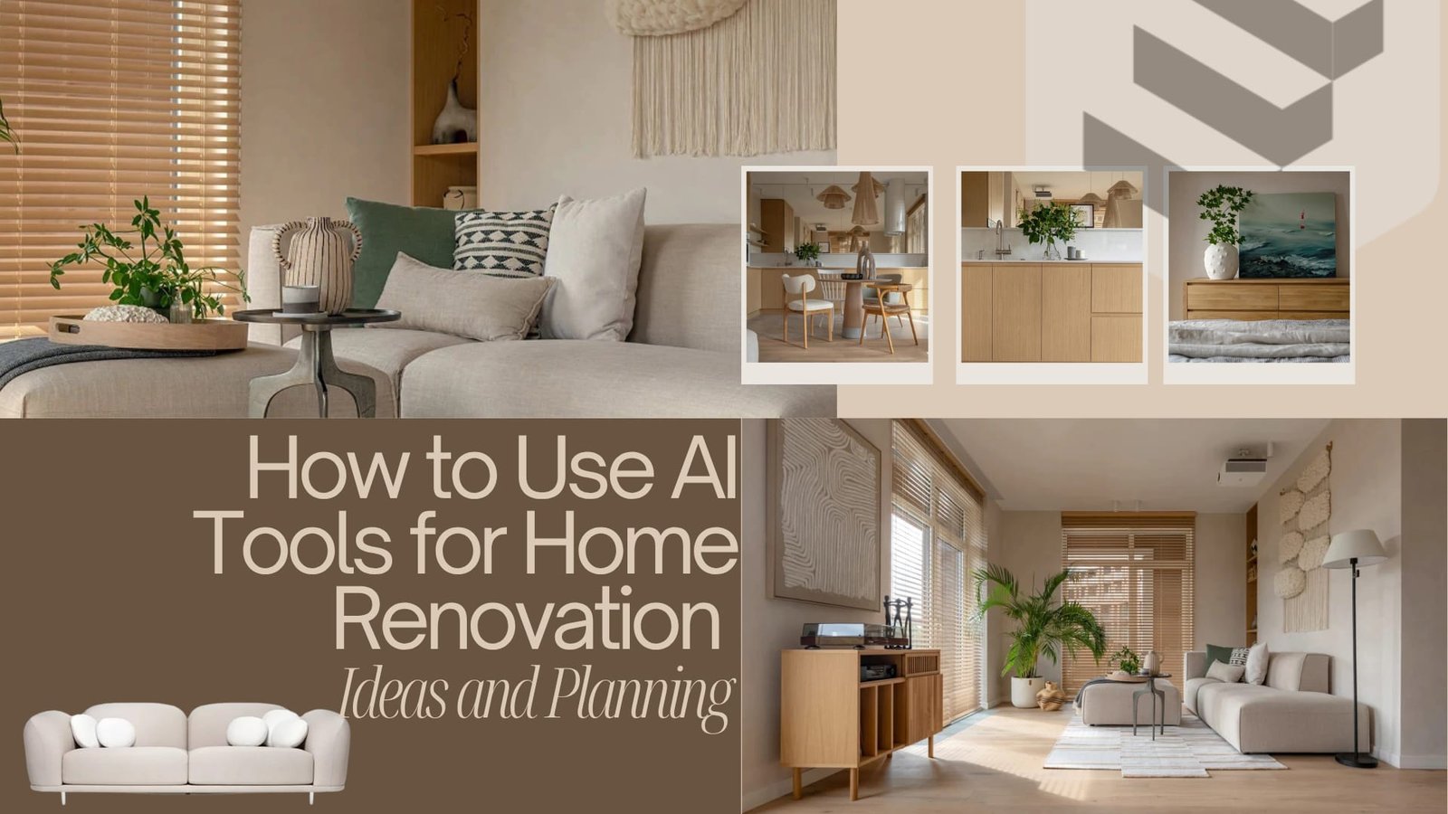 How to Use AI Tools for Home Renovation Ideas and Planning｜Before-and-After Made Easy