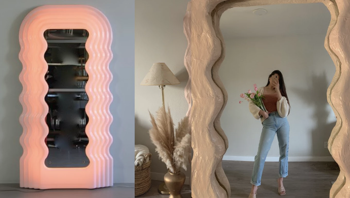 8 Squiggly Mirrors That Will Make Your Home Shine