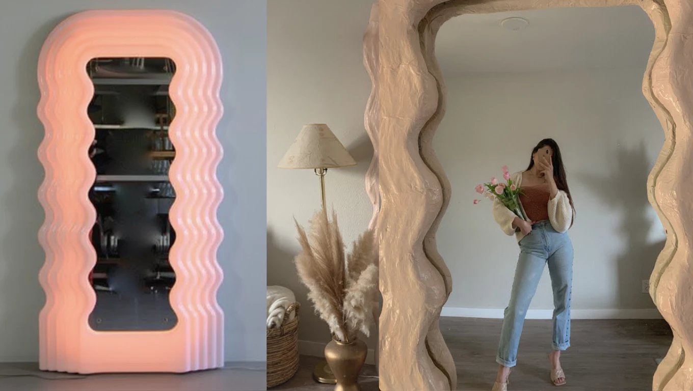 8 Squiggly Mirrors That Will Make Your Home Shine