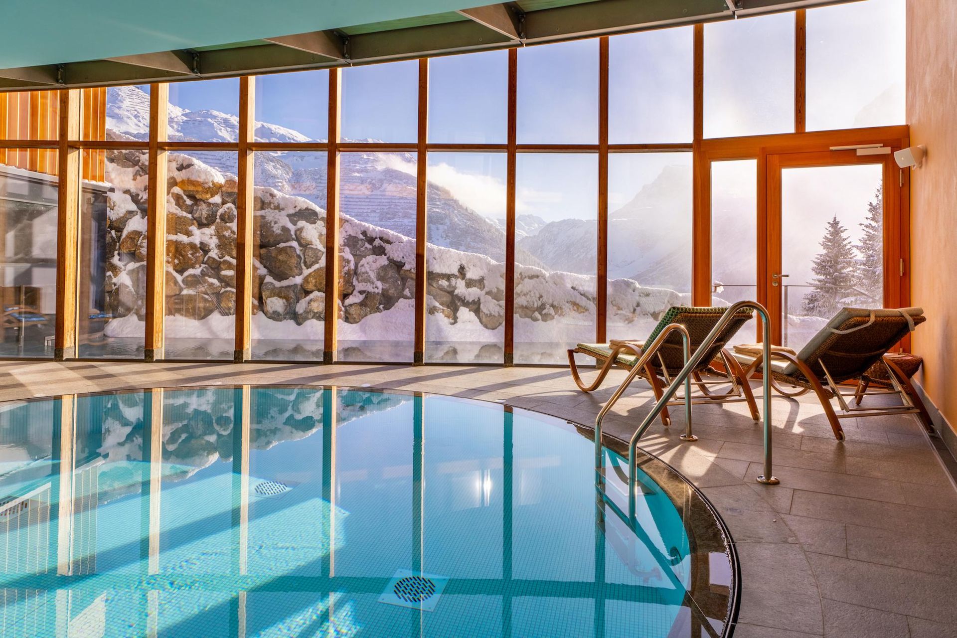 Goldener Berg Oberlech_indoor pool_2025