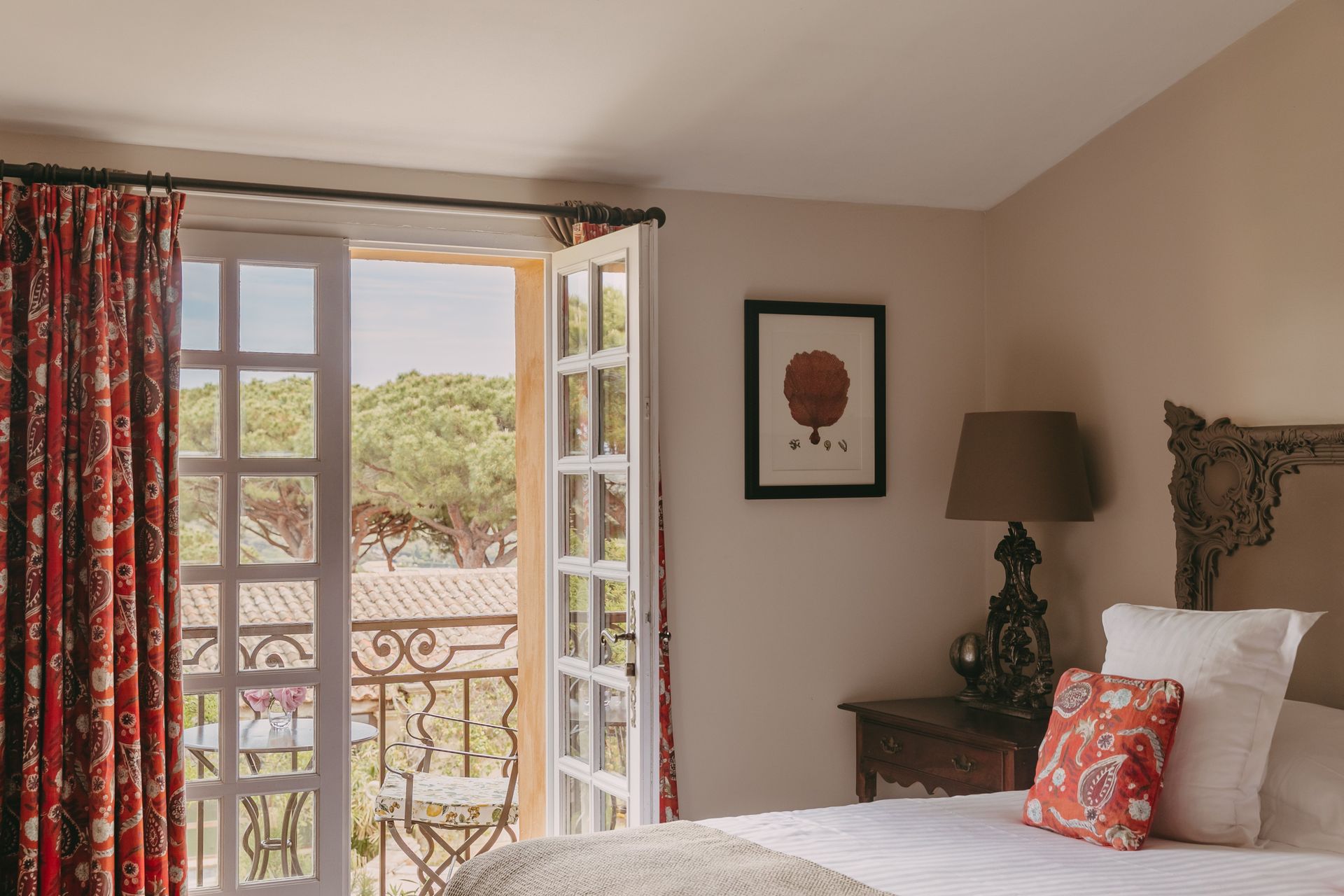 Villa Marie Saint-Tropez bedroom with a view