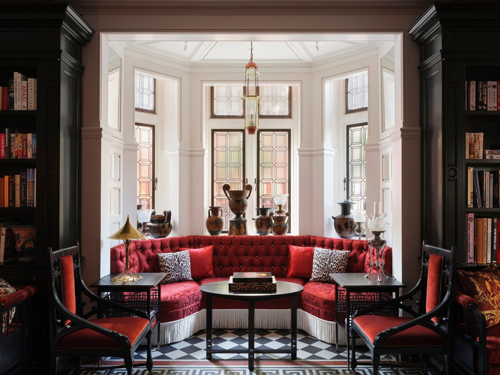 One Sloane lobby area