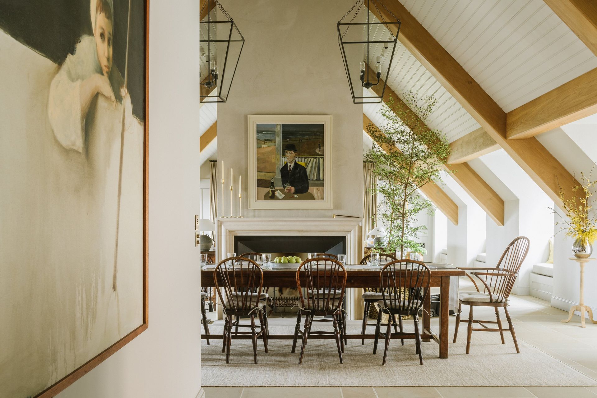 Heckfield Place long room interior