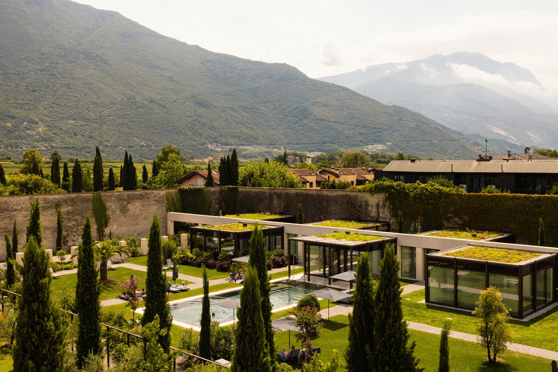 Monastero Arx Vivendi summer airview