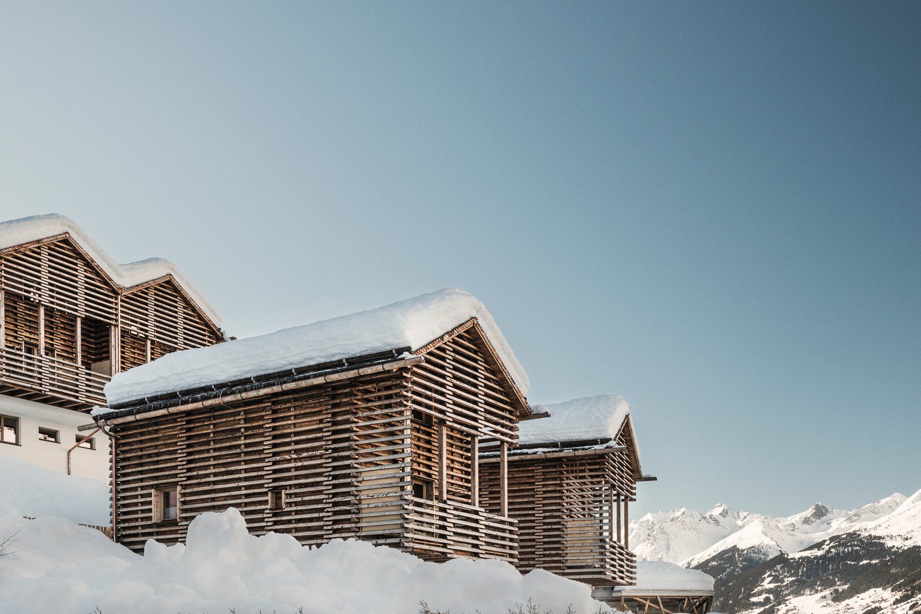 Bergwiesenglück winter exterior