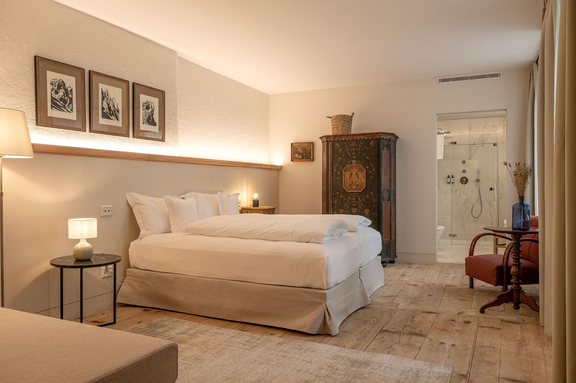 Steinach Townhouse bedroom overview