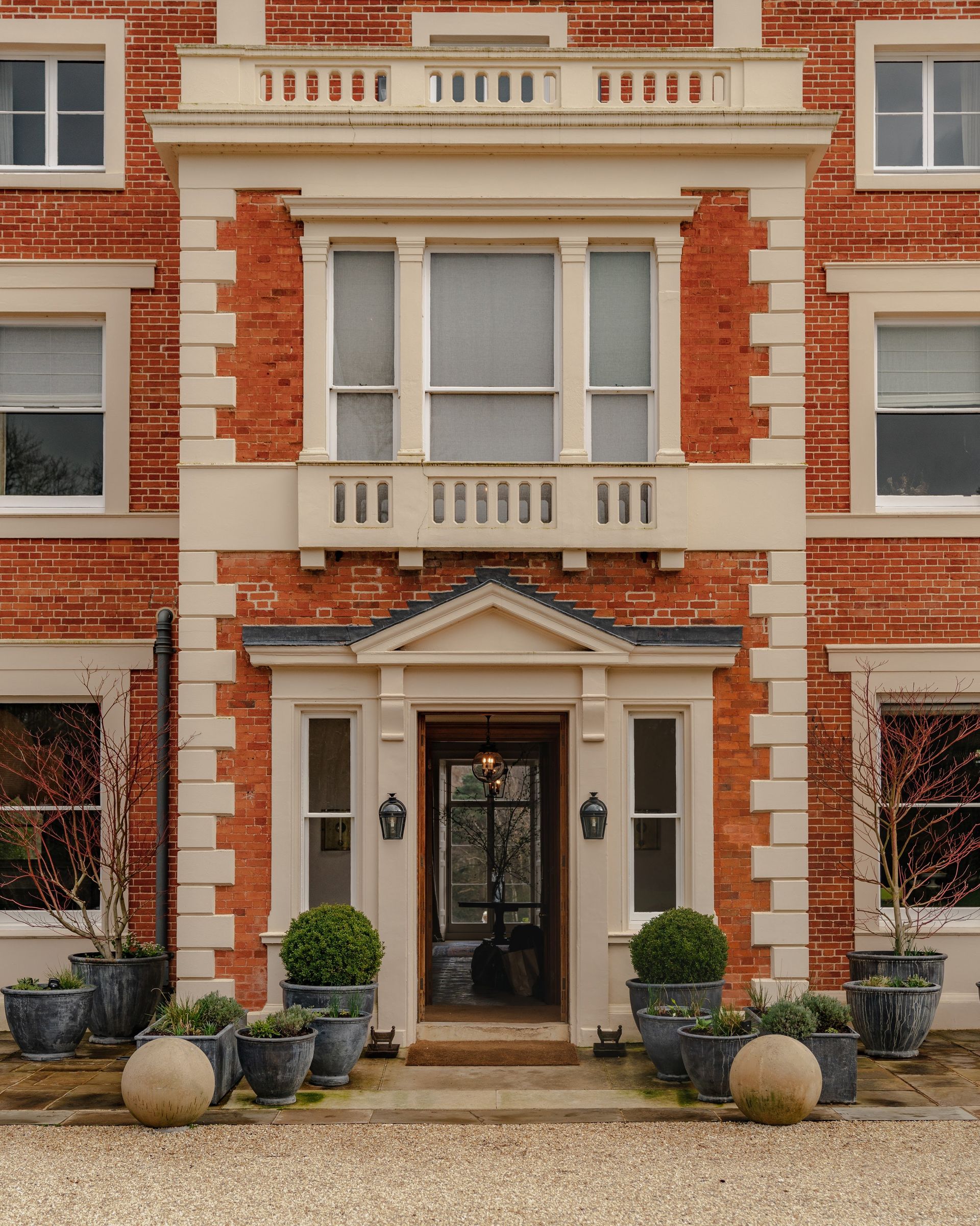 Heckfield Place entrance door