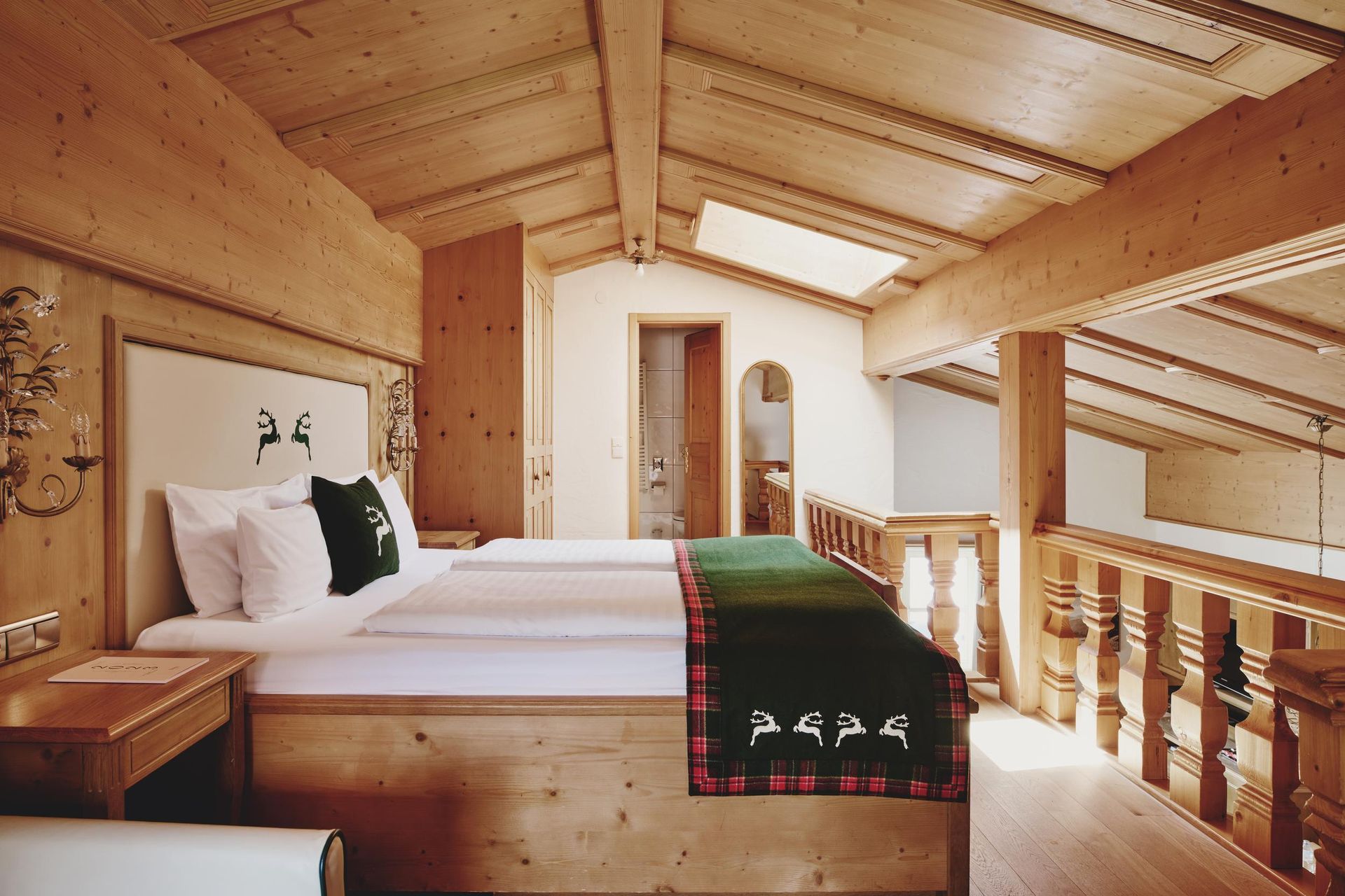 Burg Hotel bedroom view