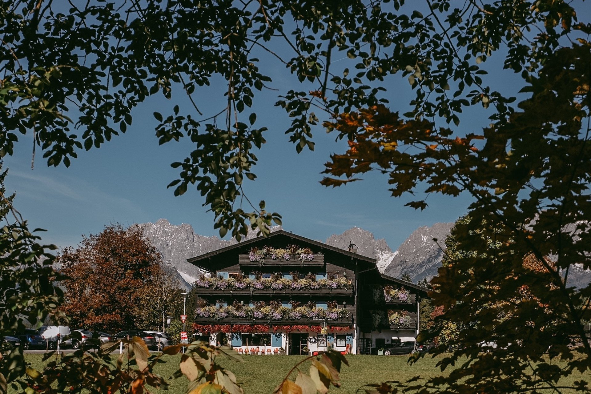 Seebichl Kitzbühel with Wilder Kaiser