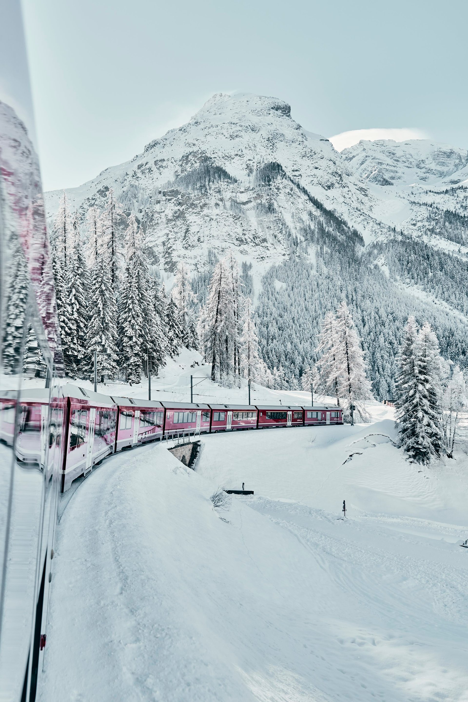 The Most Beautiful Train Rides in The Alps