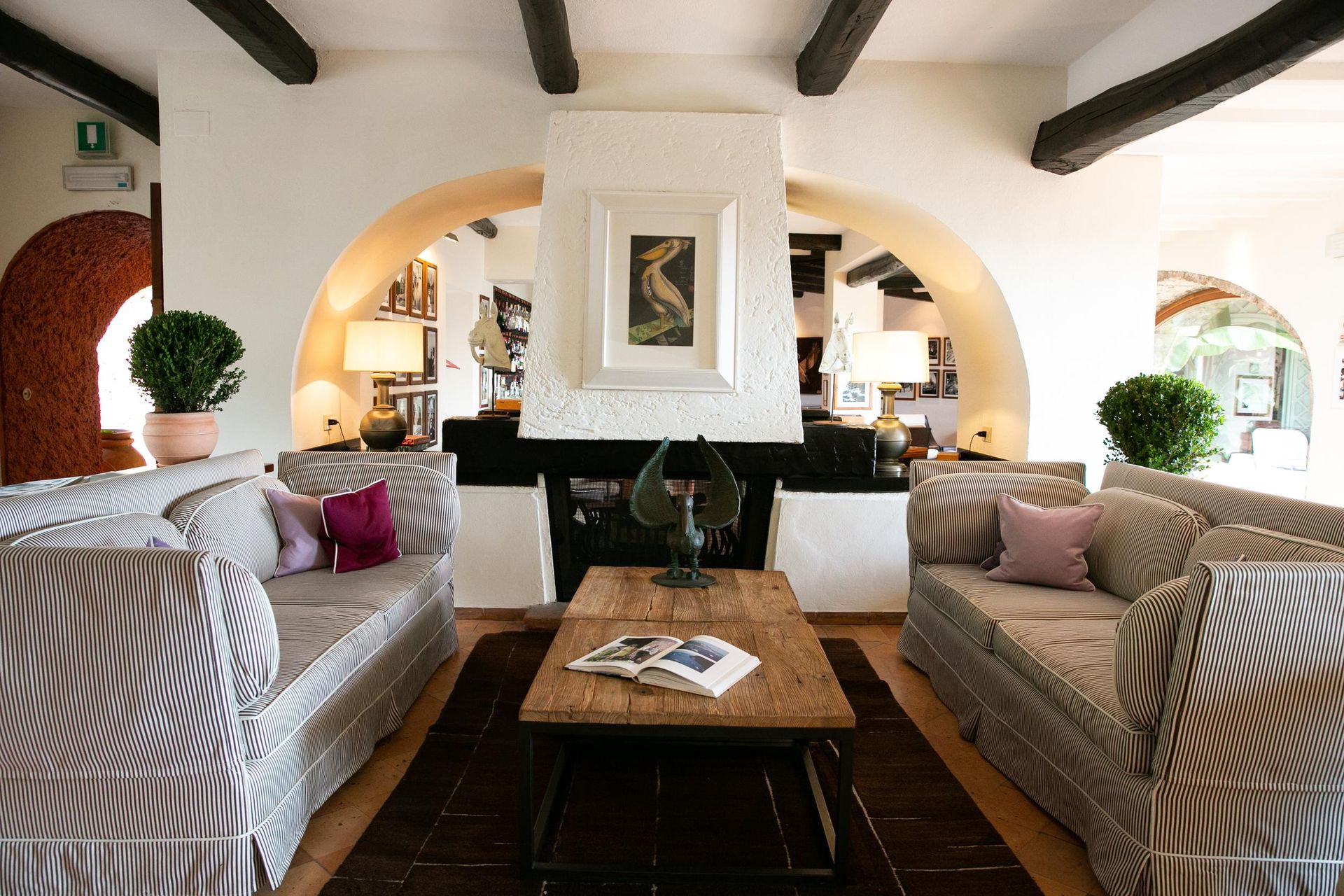 Hotel Il Pellicano reception
