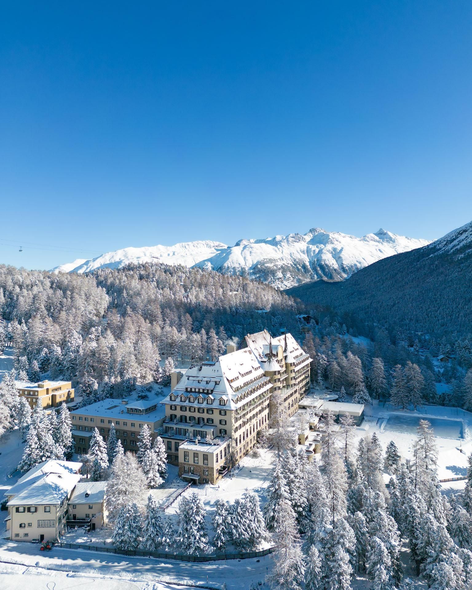 Suvretta House winter view