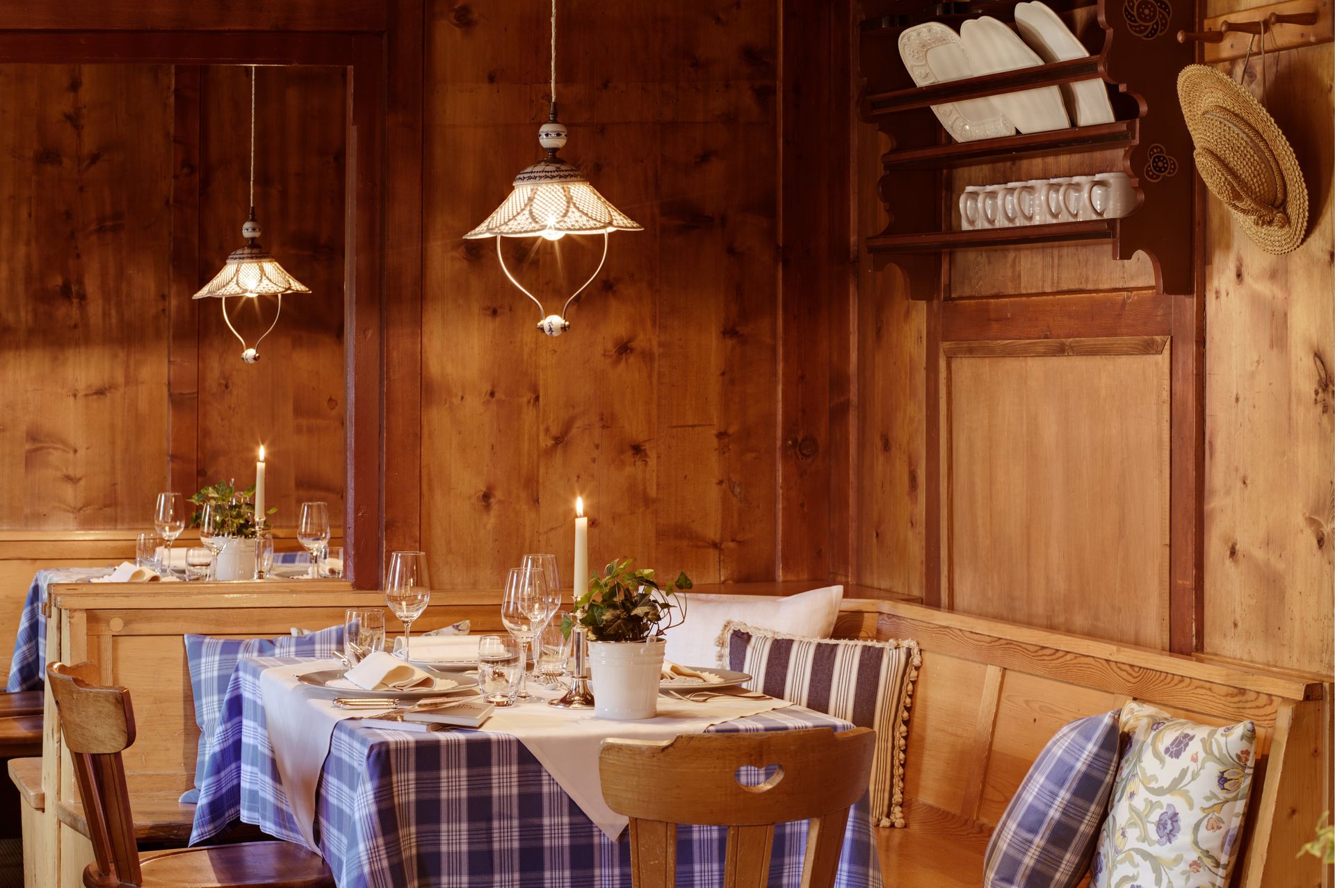 Berghotel Ladinia restaurant ambiente