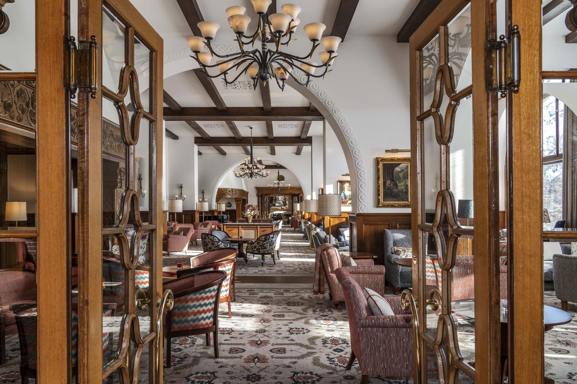 Suvretta House lobby