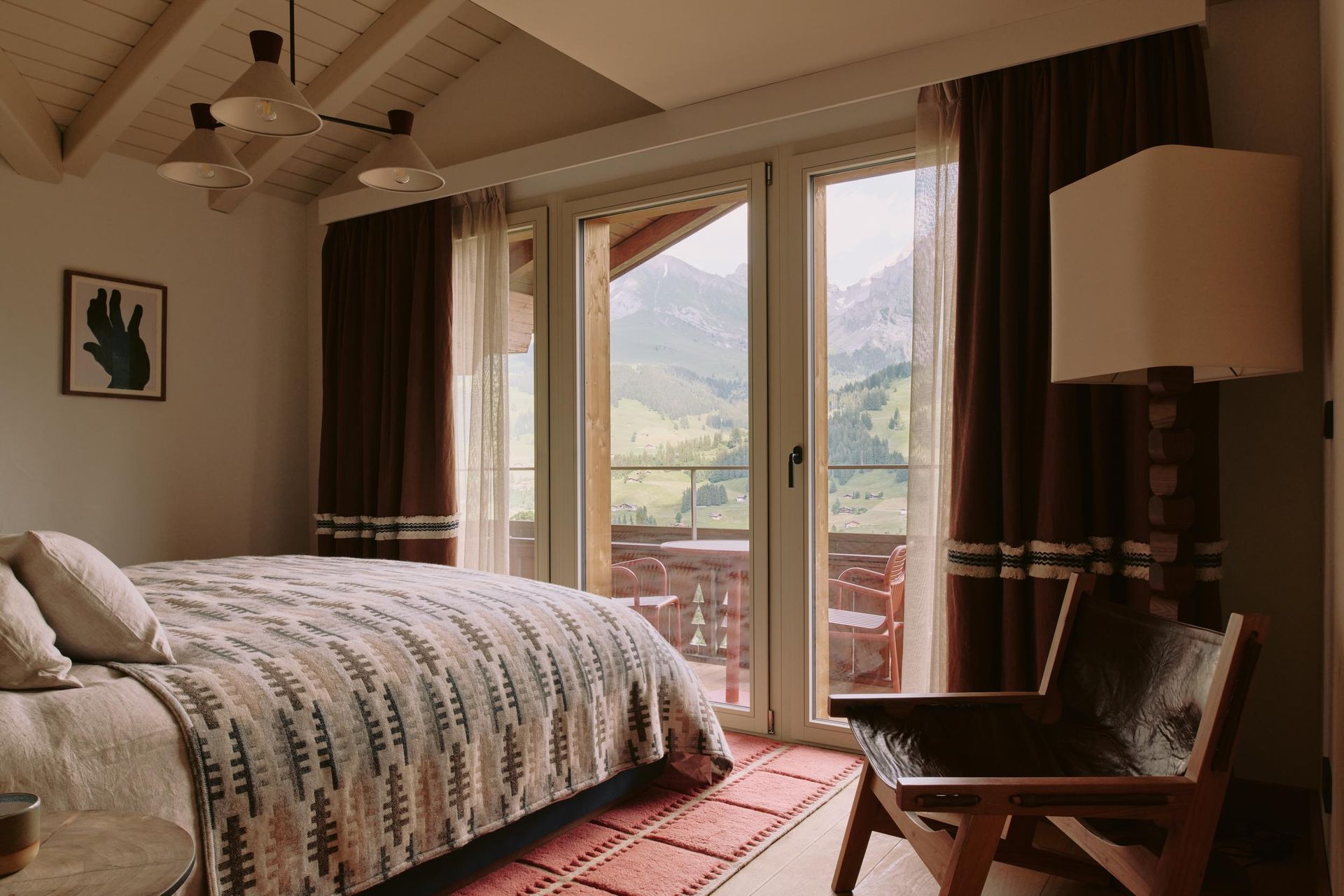 The Brecon bedroom with a view