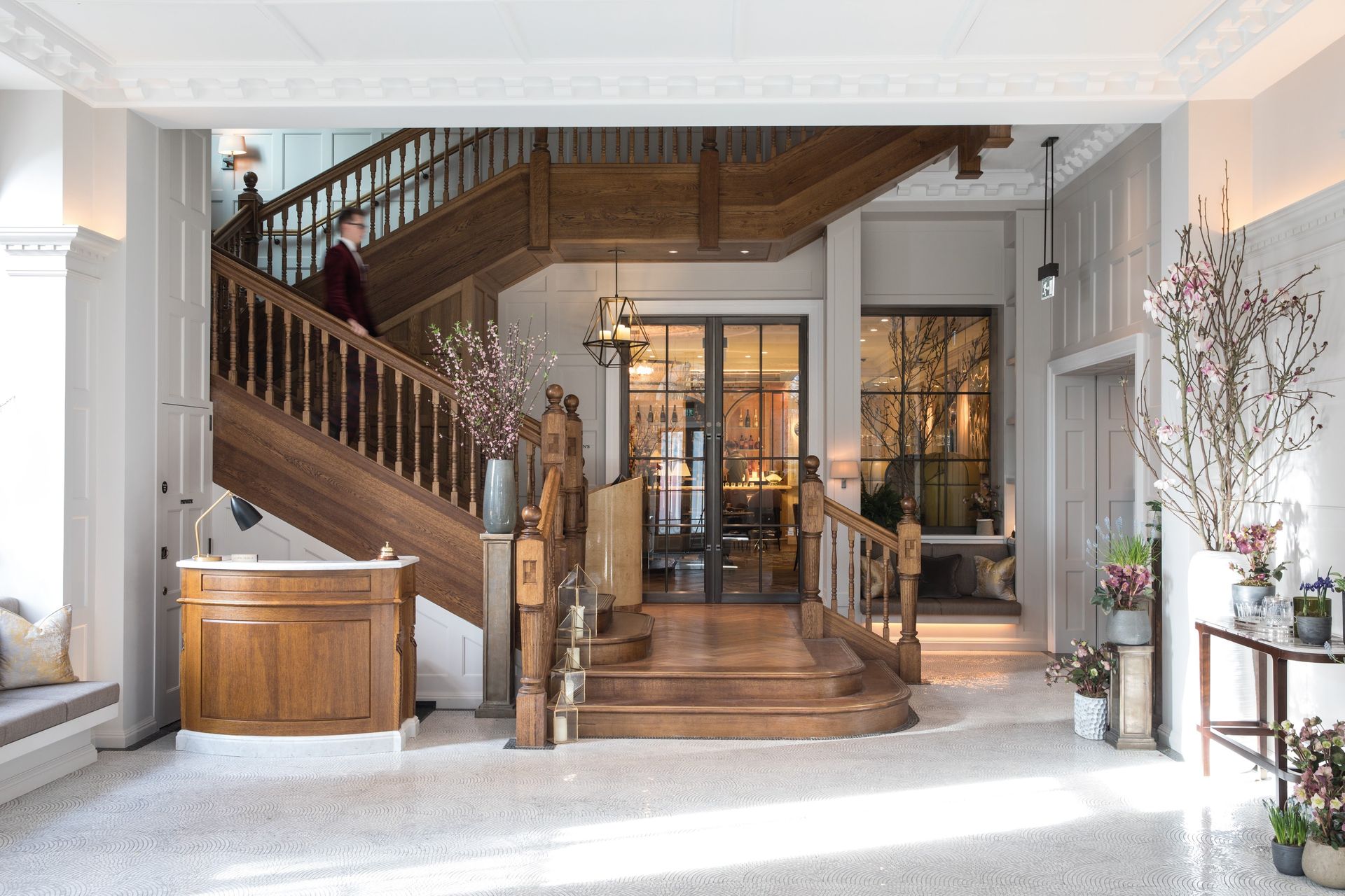 The Cadogan staircase