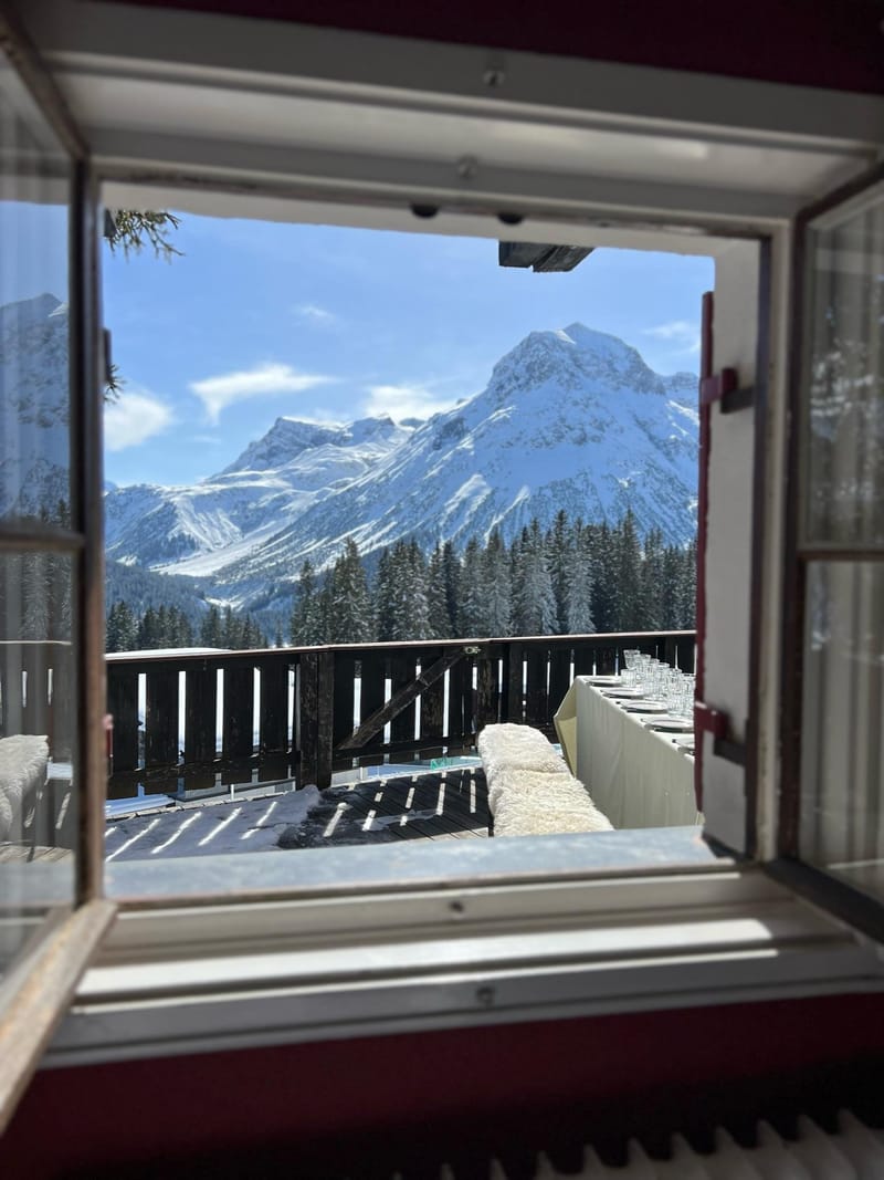 Chalet Michaelis winter view