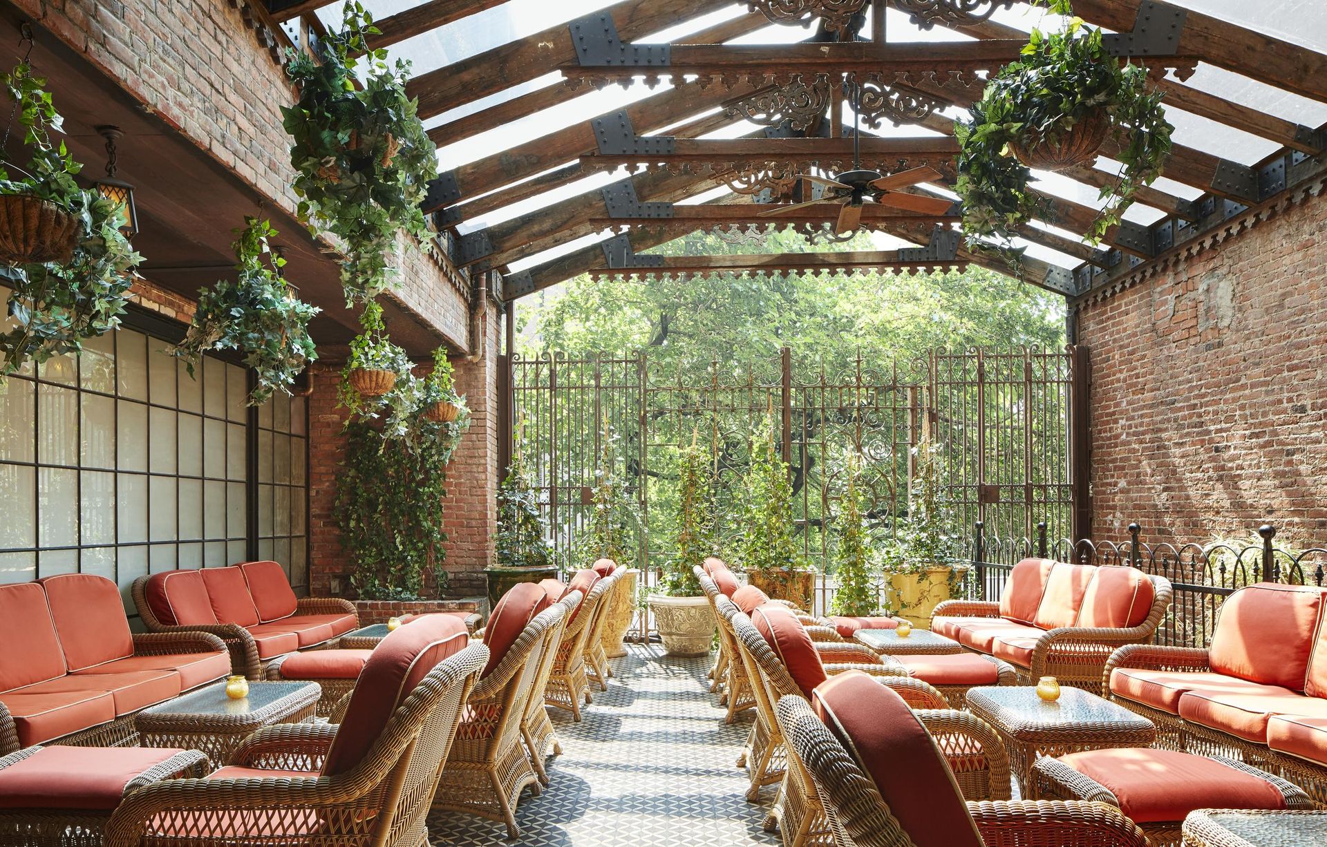 The Bowery outdoor patio