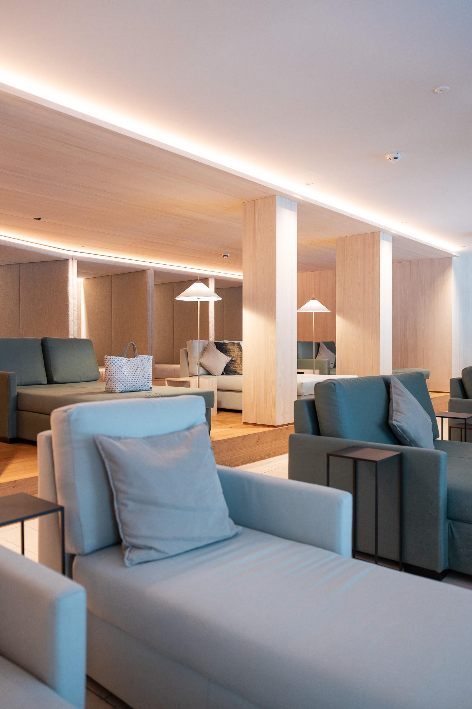 Nesslerhof spa. Relaxation room