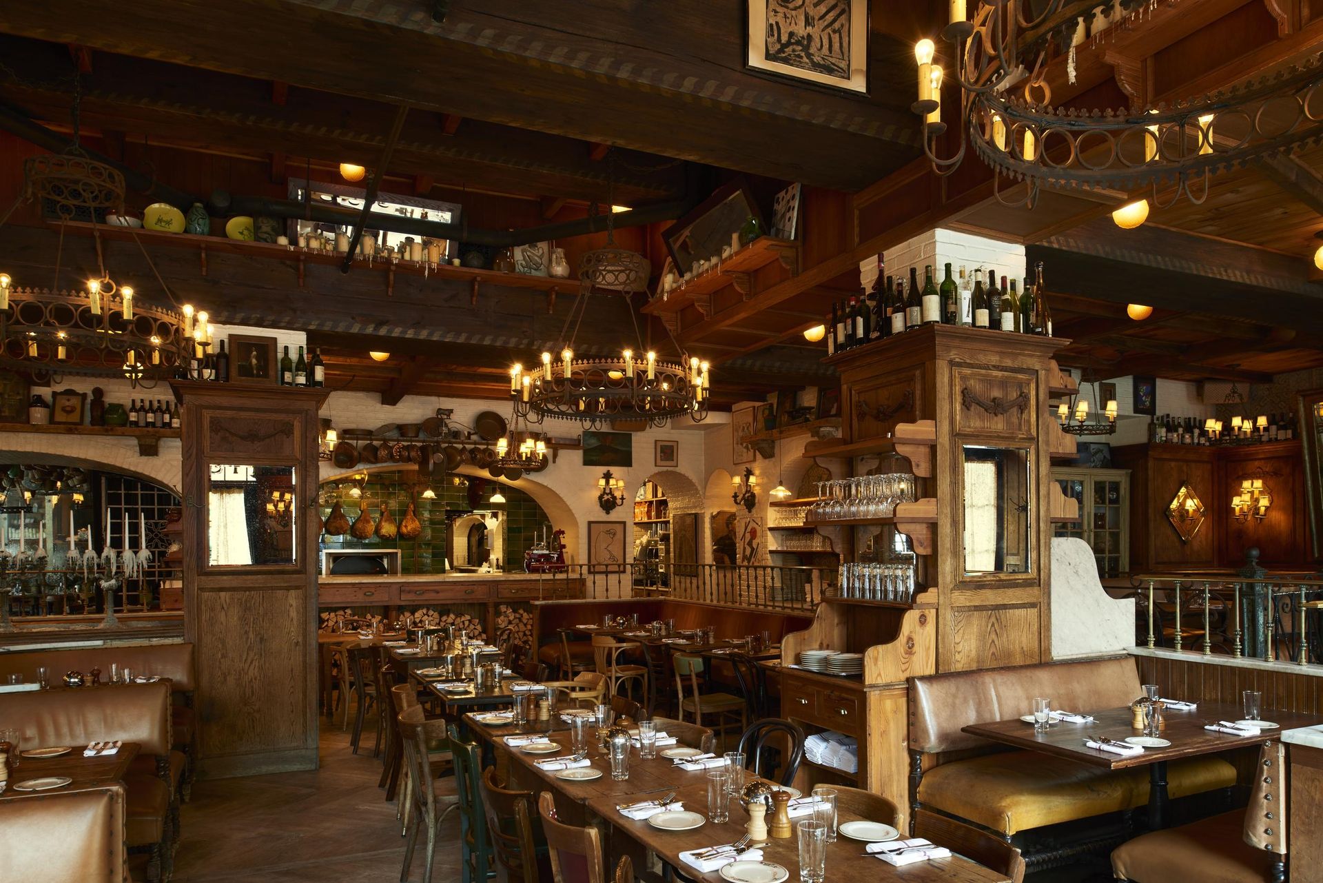 The Bowery restaurant interior