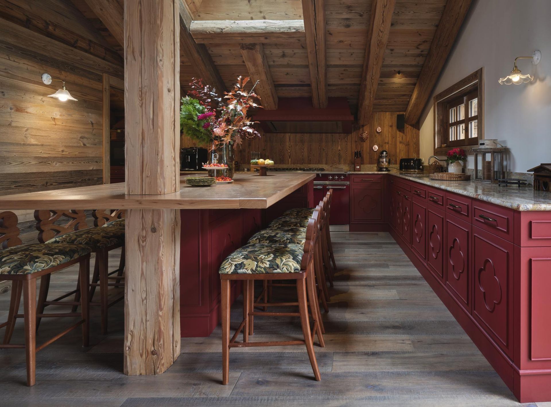 La ferme d'alpage kitchen