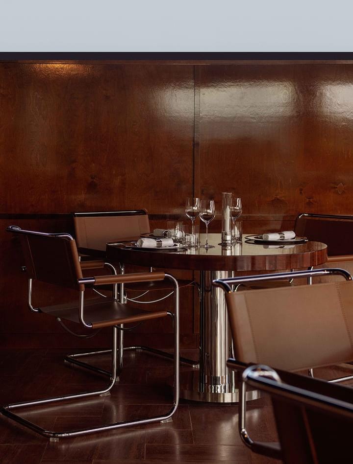 Cap d'Antibes Beach Hotel restaurant interiors