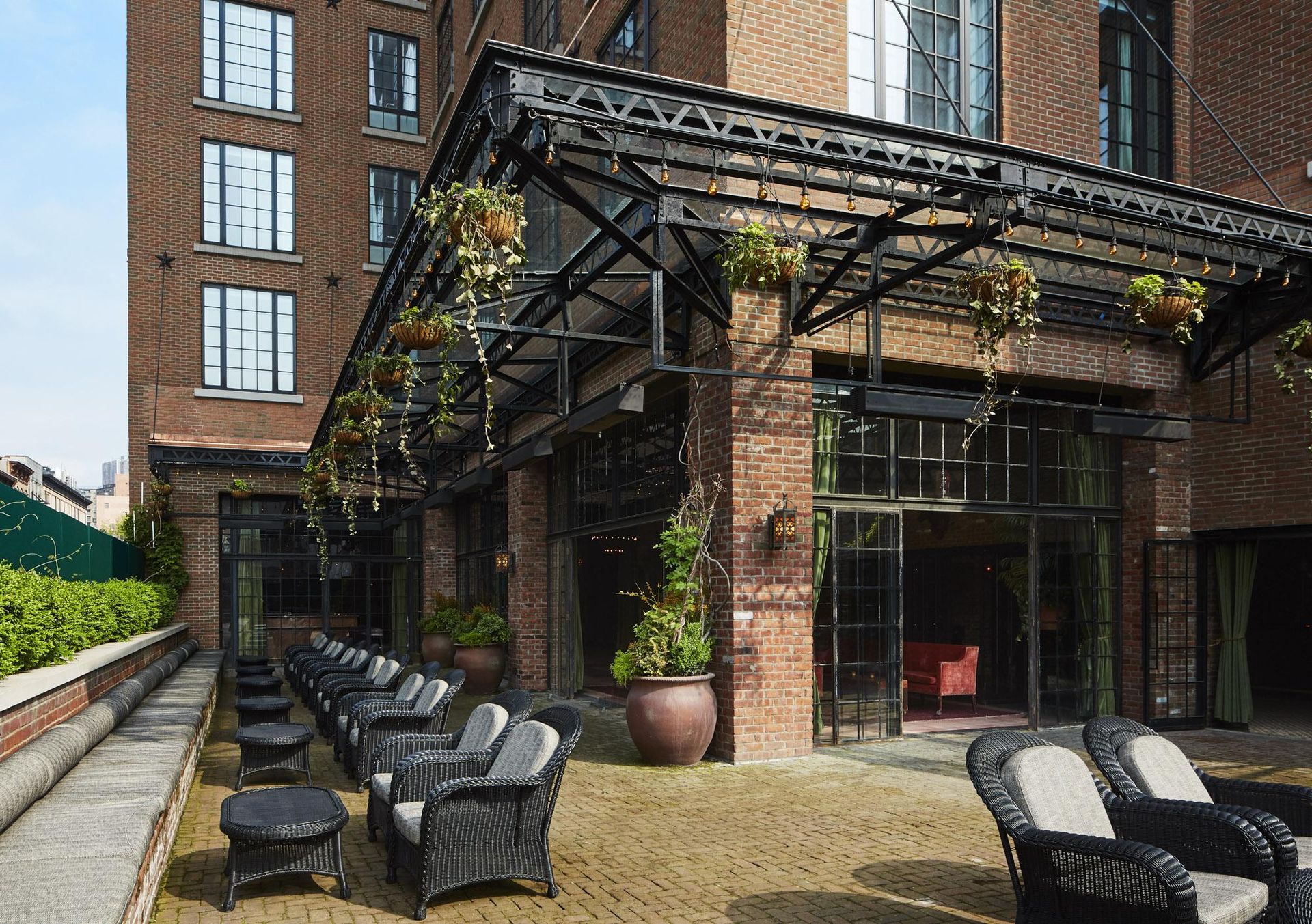 The Bowery terrace