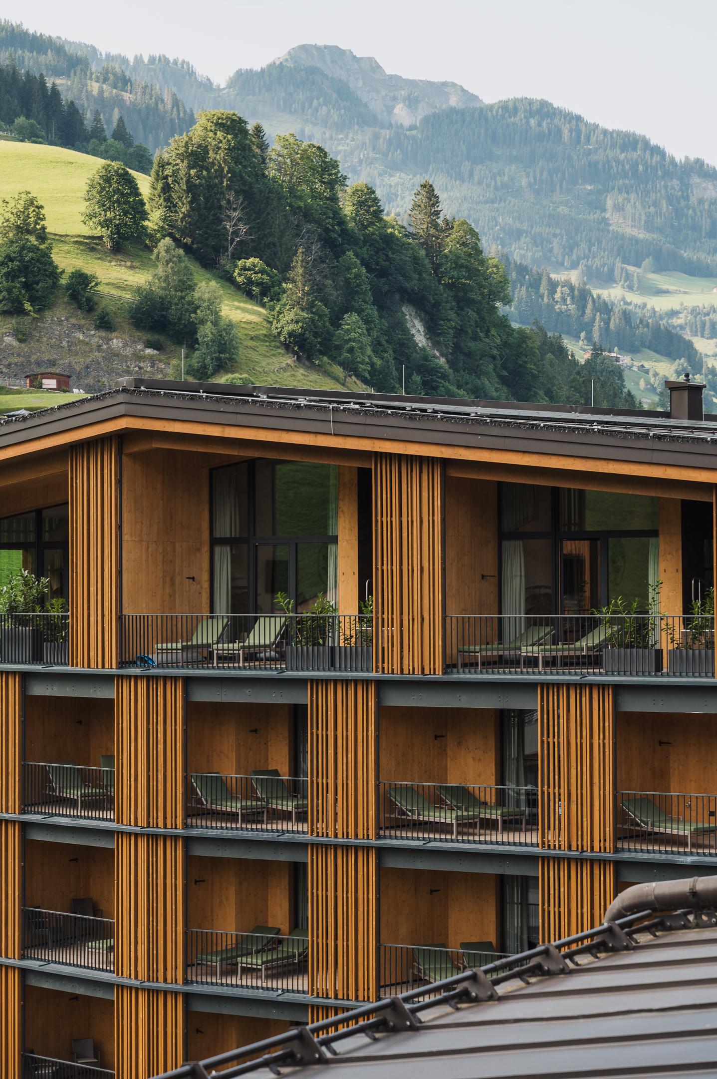 Nesslerhof exteriors in summer
