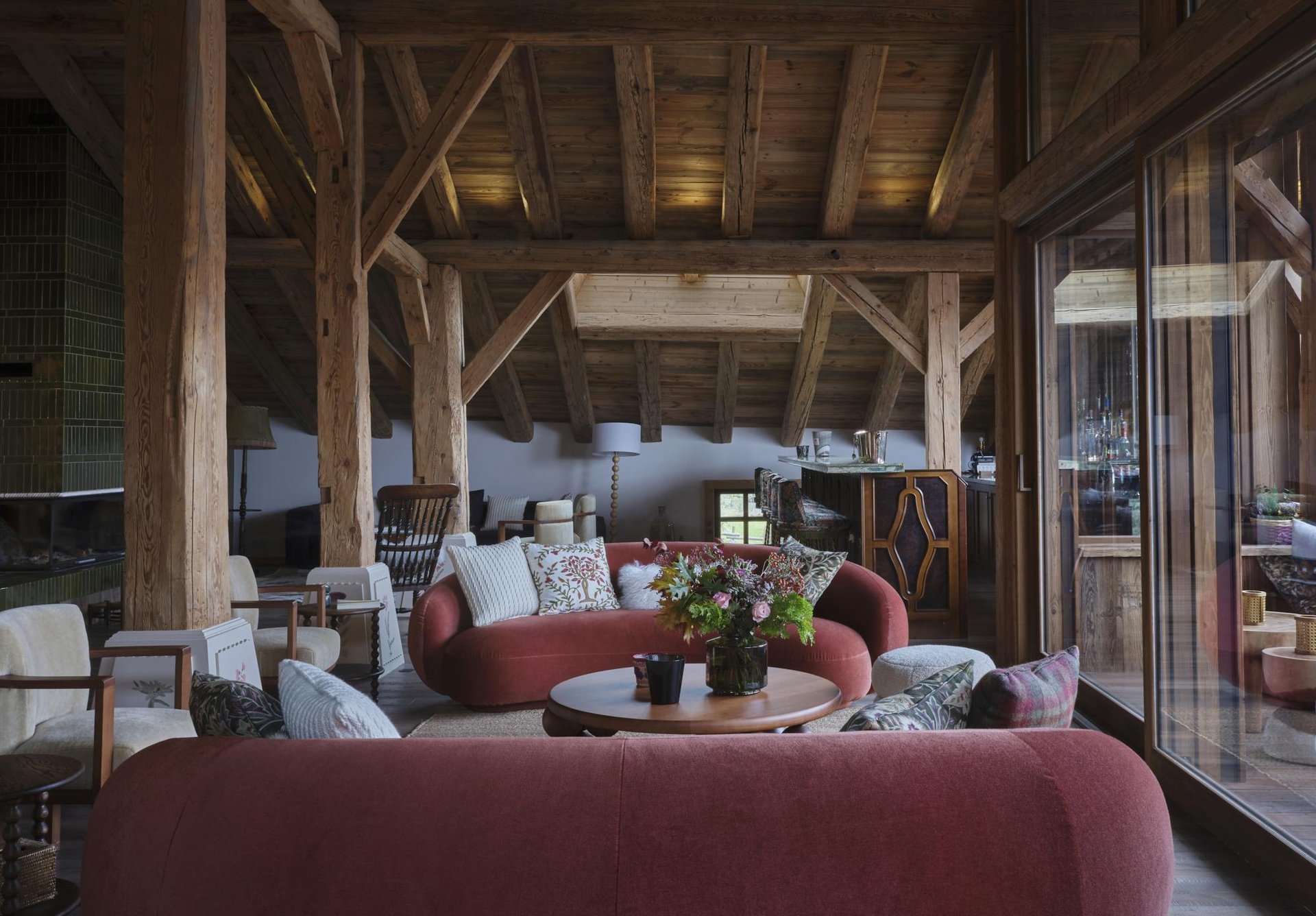 La ferme d'alpage living area