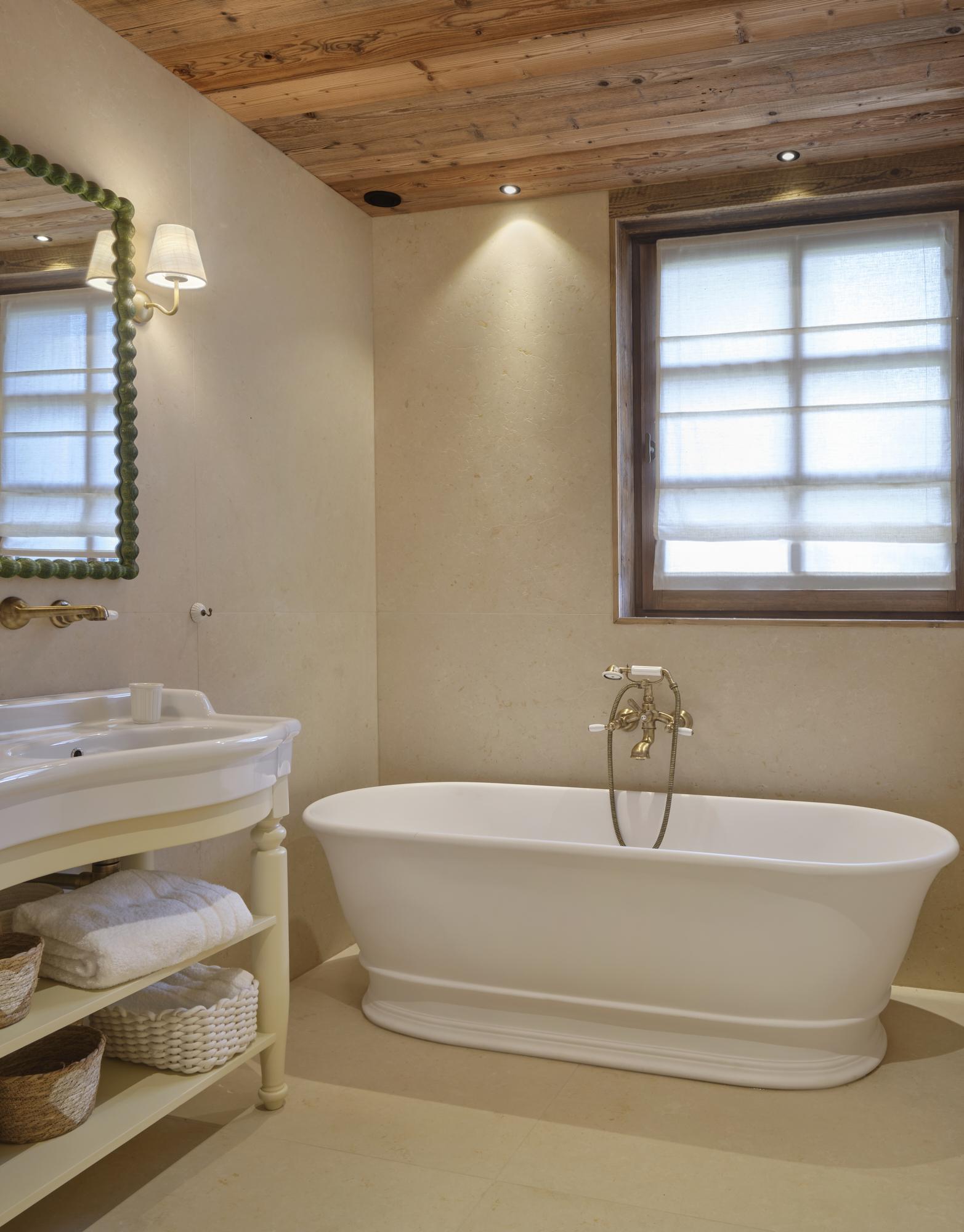La ferme d'alpage bathtub