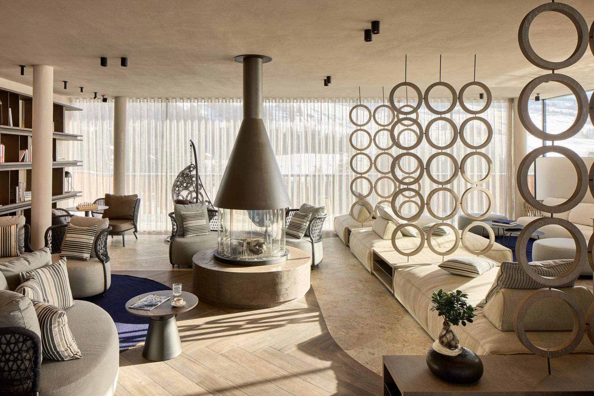Badia Hill fire place