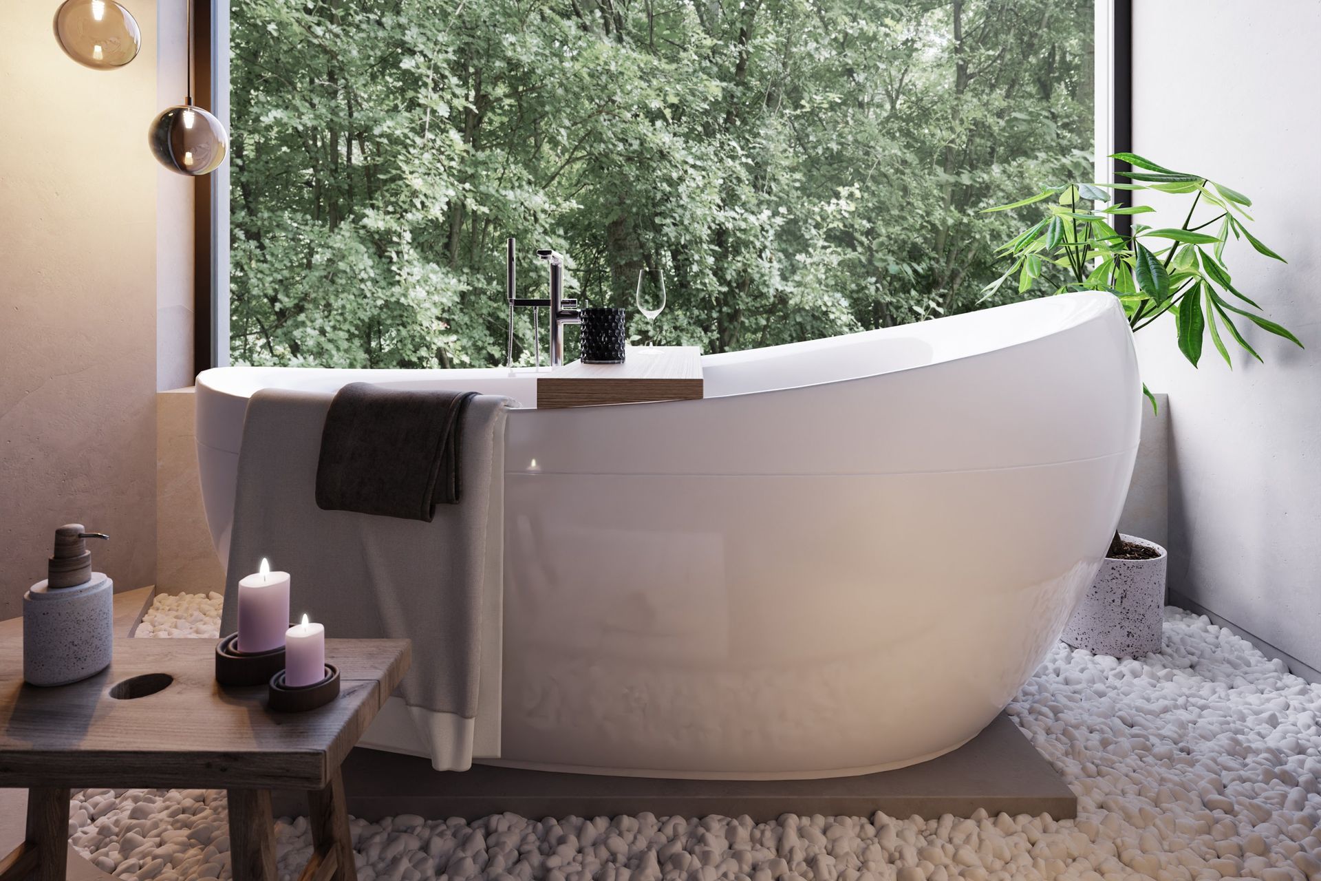 Hotel Avidea bathtub