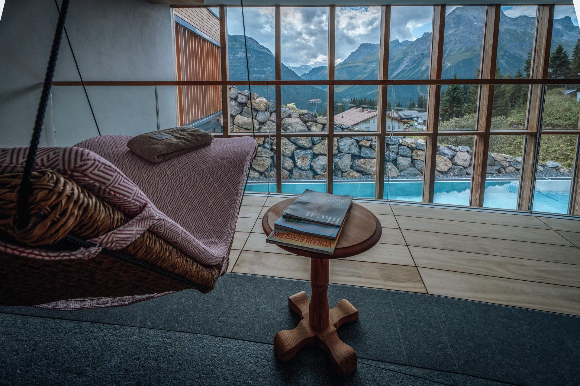 Goldener Berg new reading area