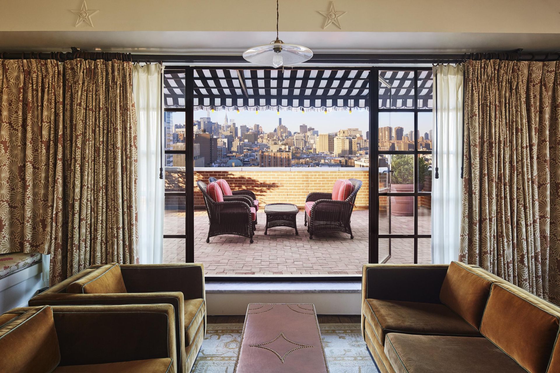 The Bowery penthouse terrace