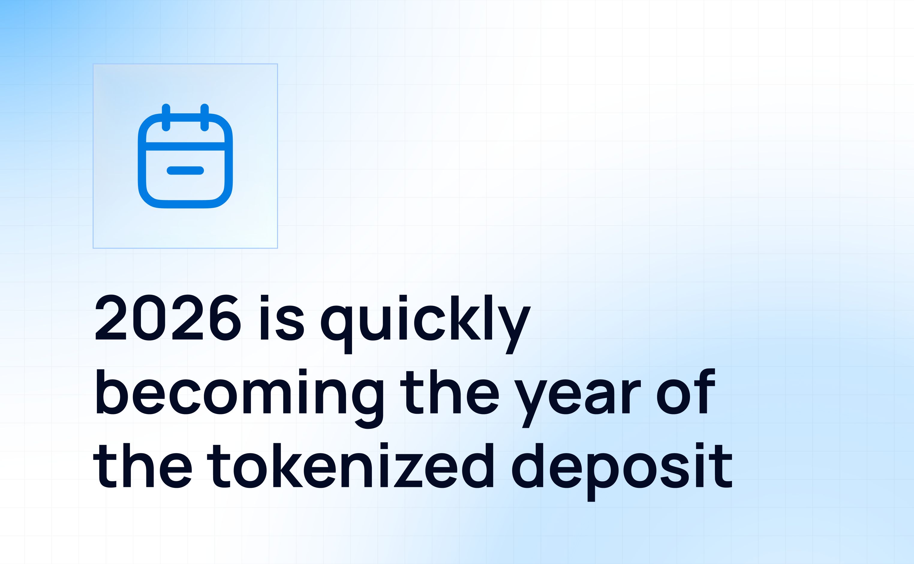 Cover Image for Tokenized Deposit Networks: The 5-Minute Guide for Bank Leaders