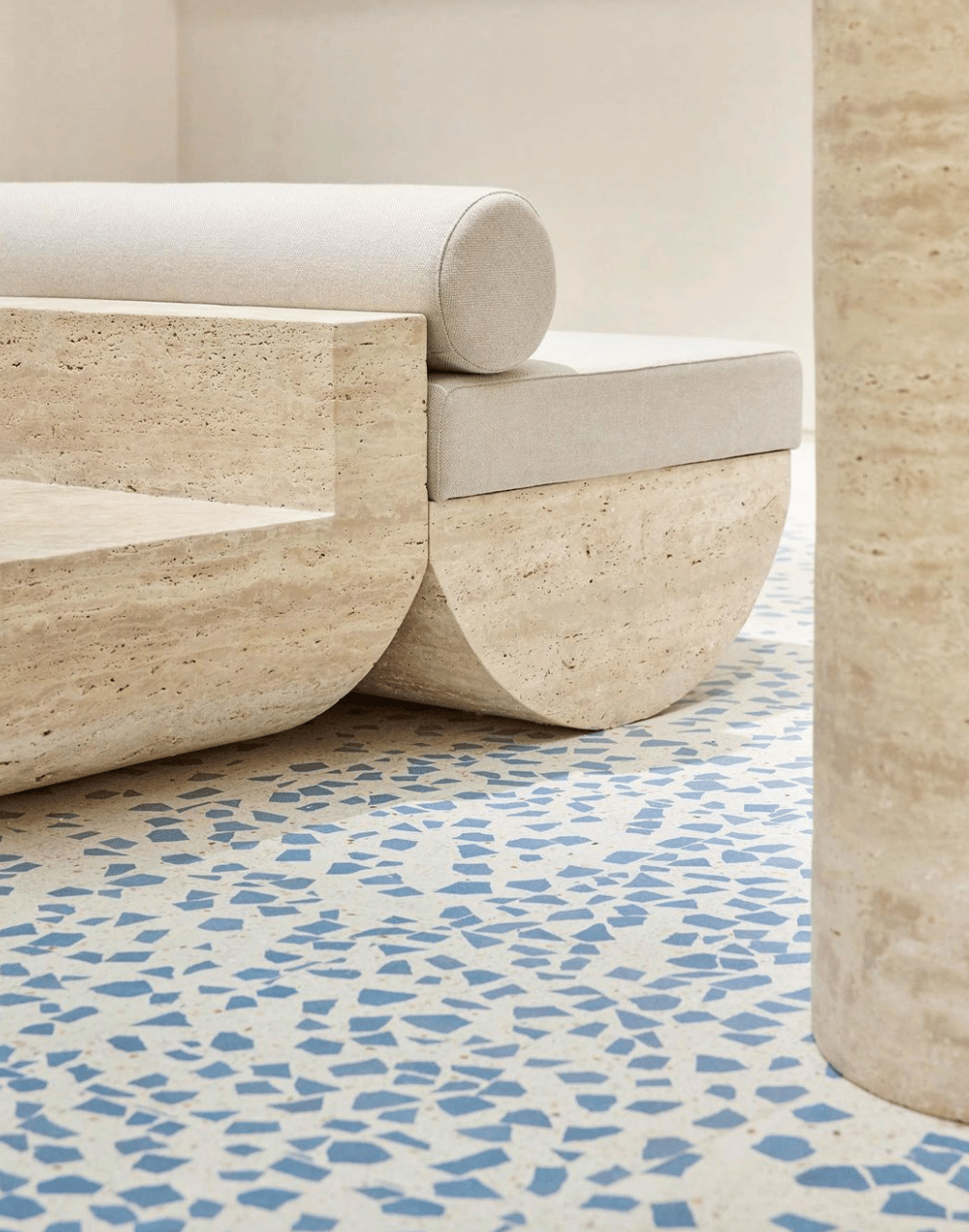 스페인 브랜드의 테라조