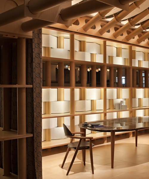 Maison Hermès Pavilion, Shigeru ban @Shigeru ban architects