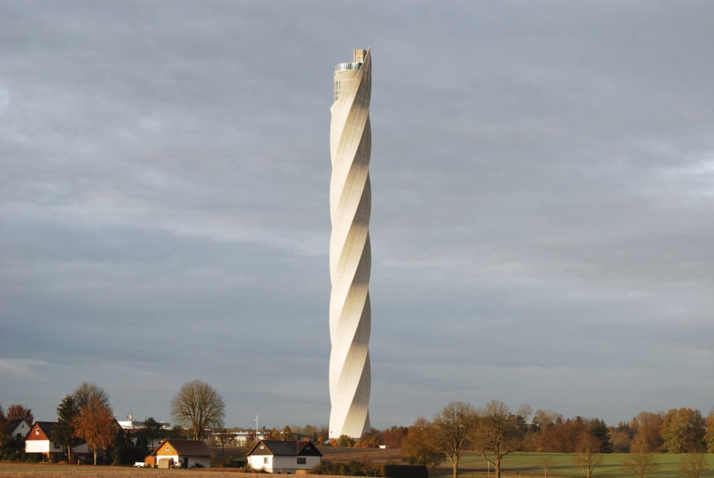 ThyssenKrupp test tower in Rottweil, Germany | 사진출처: Taiyo Europe GmbH