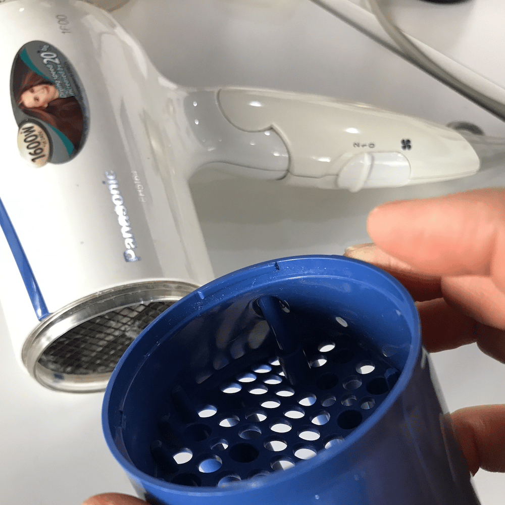 생활 속 제품들의 닫힘 방식 연구, 드라이어 헤드