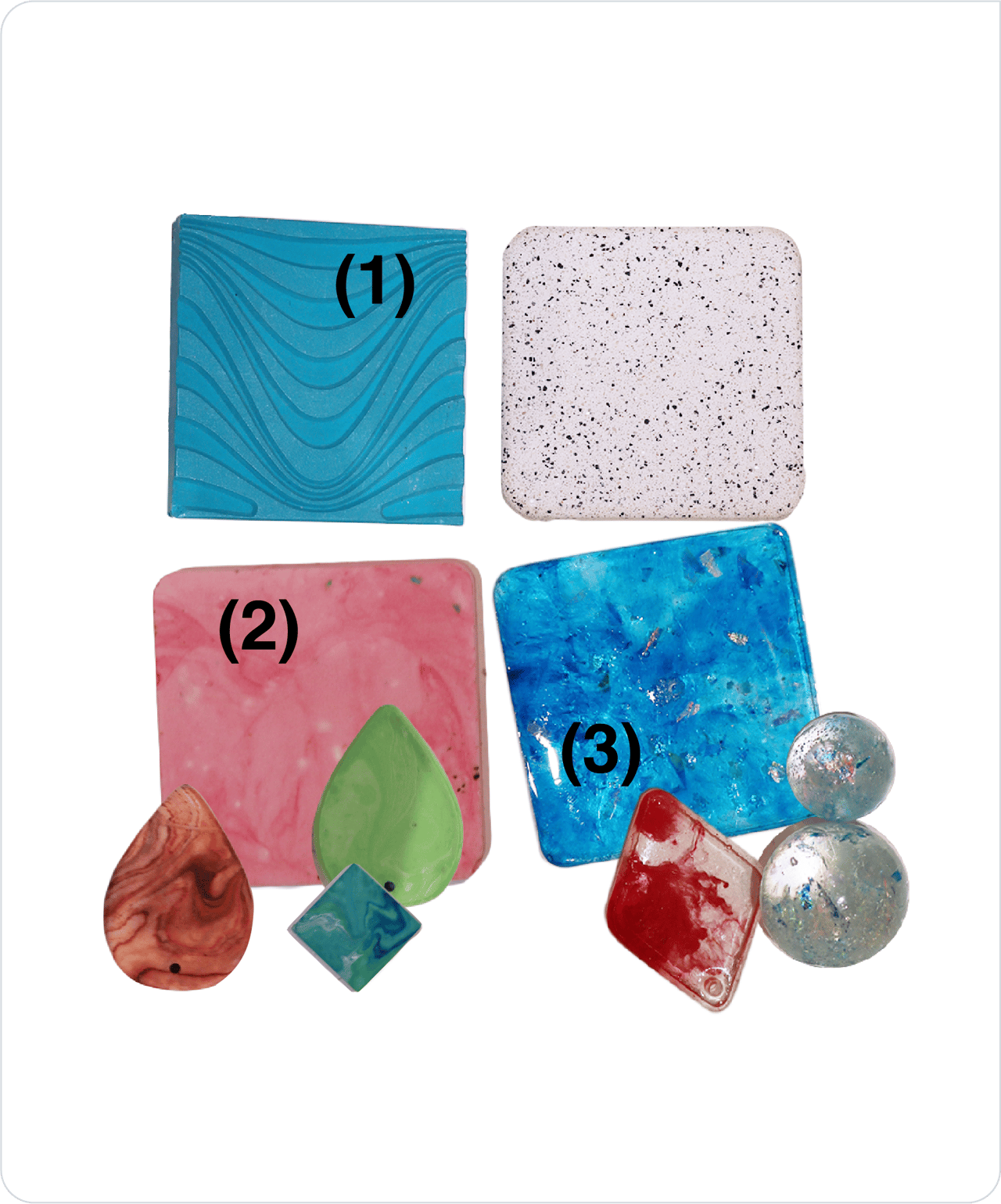 Resin Casting Samples