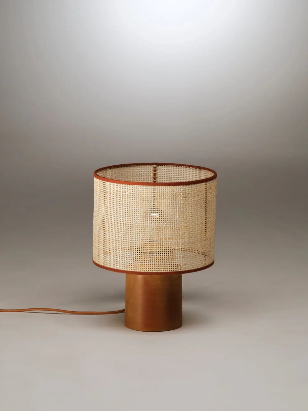 Sonora Rattan Table Lamp by Nassi