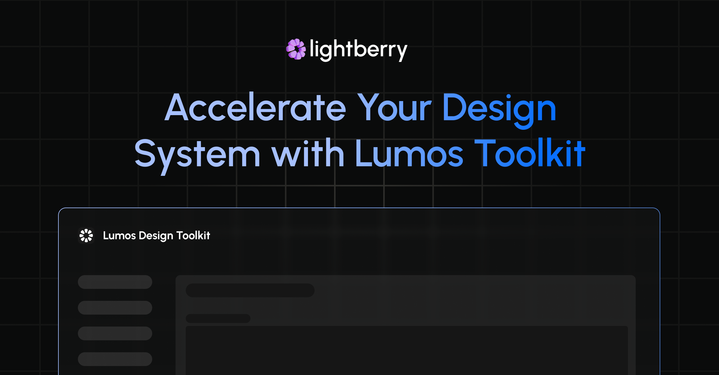 Lumos toolkit plugin