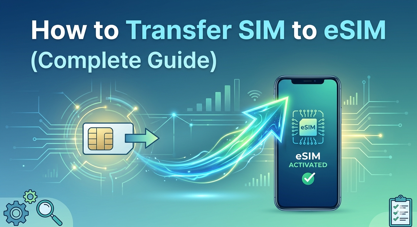 如何将 SIM 卡转为 eSIM（完整指南）