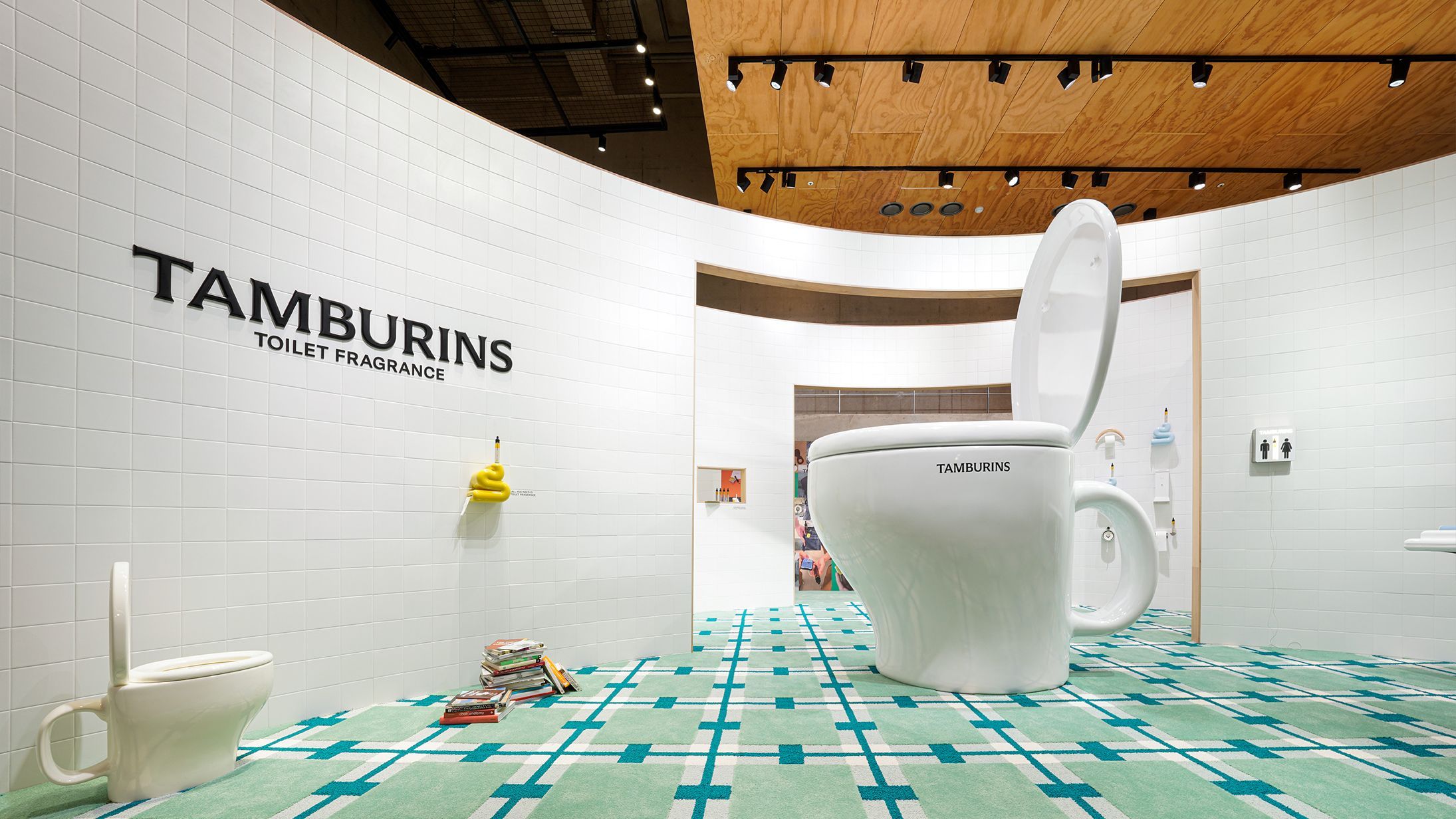 Tamburins Toilet Fragrance Pop-up