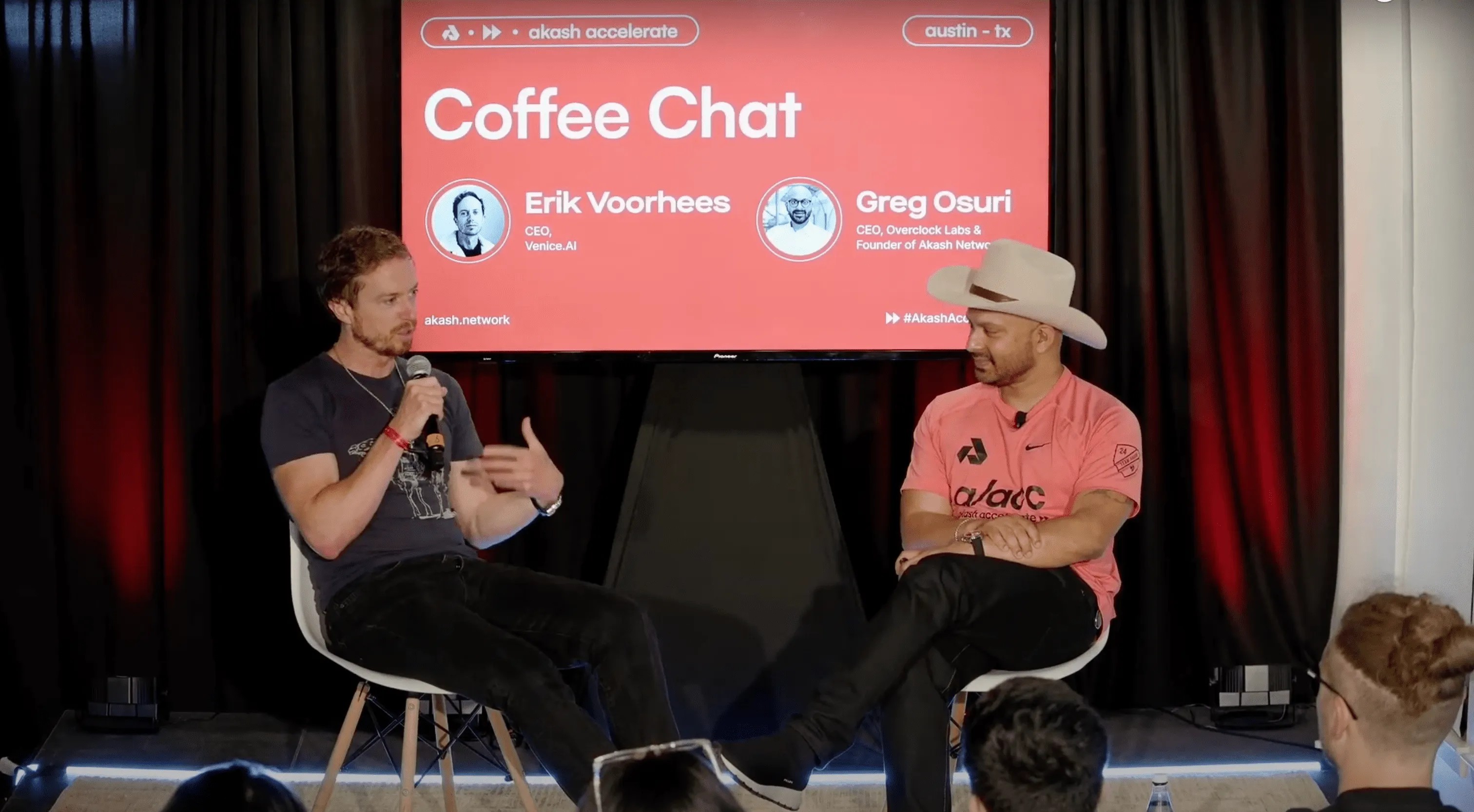 Image for AKASH Accelerate '24: Coffee Chat with Erik Voorhees & Greg Osuri