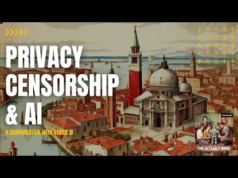 Image for Privacy, Censorship and AI - With Erik Voorhees and Teana Baker-Taylor