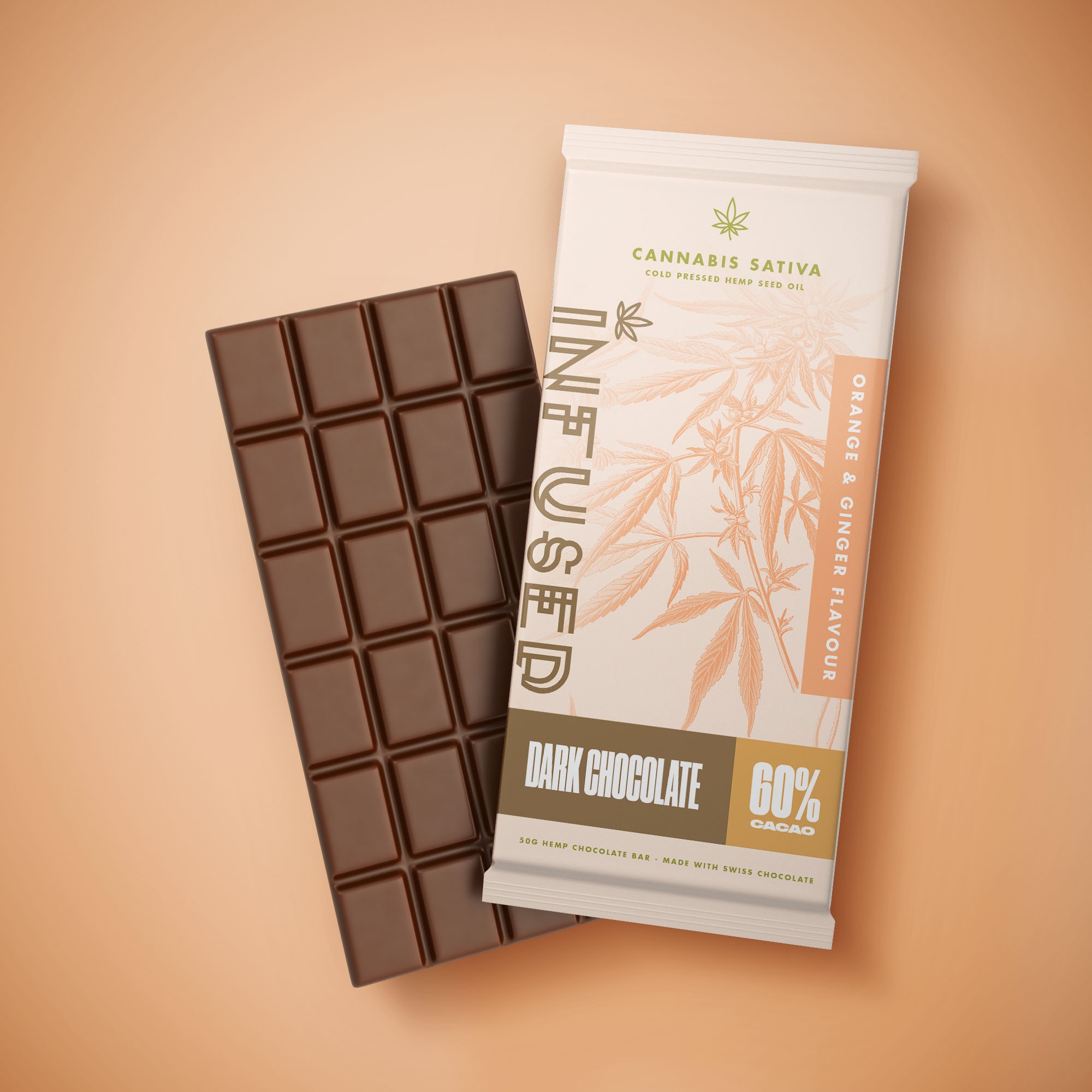 A bar of chocolate