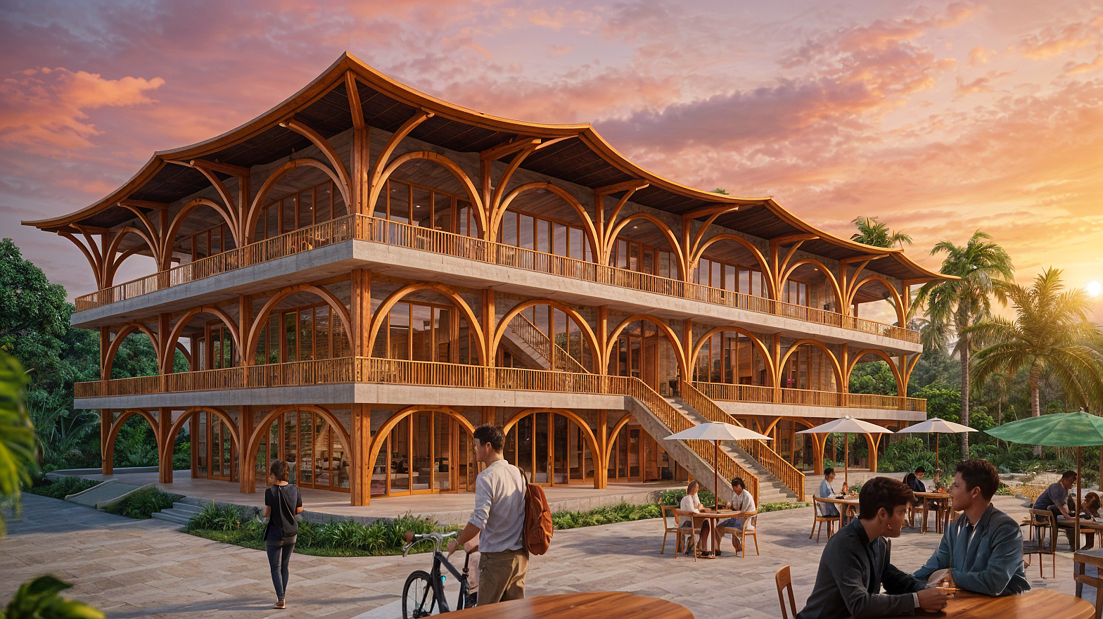 Architectural design visual