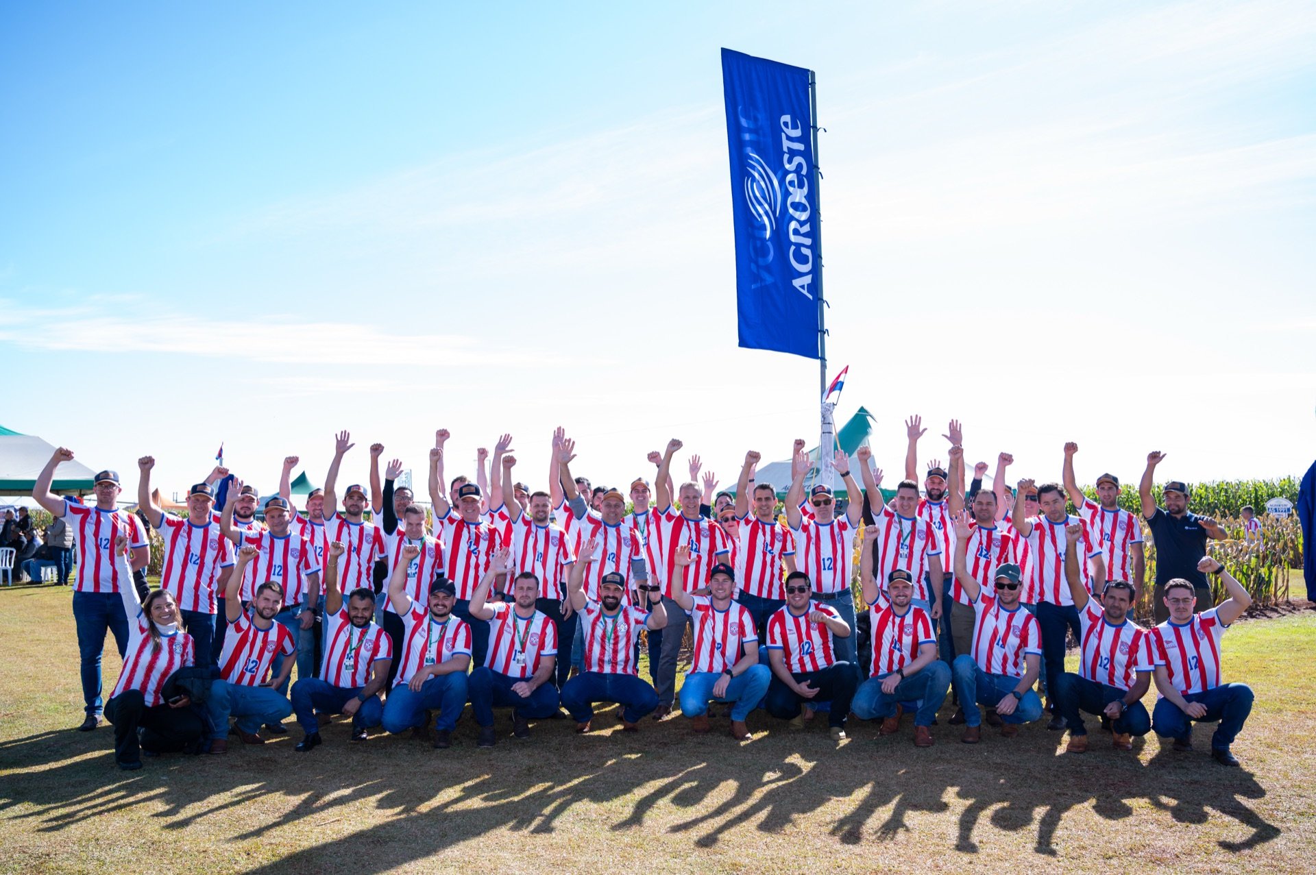 Equipo Agroeste en el encuentro tecnológico de maíz de Agrofértil